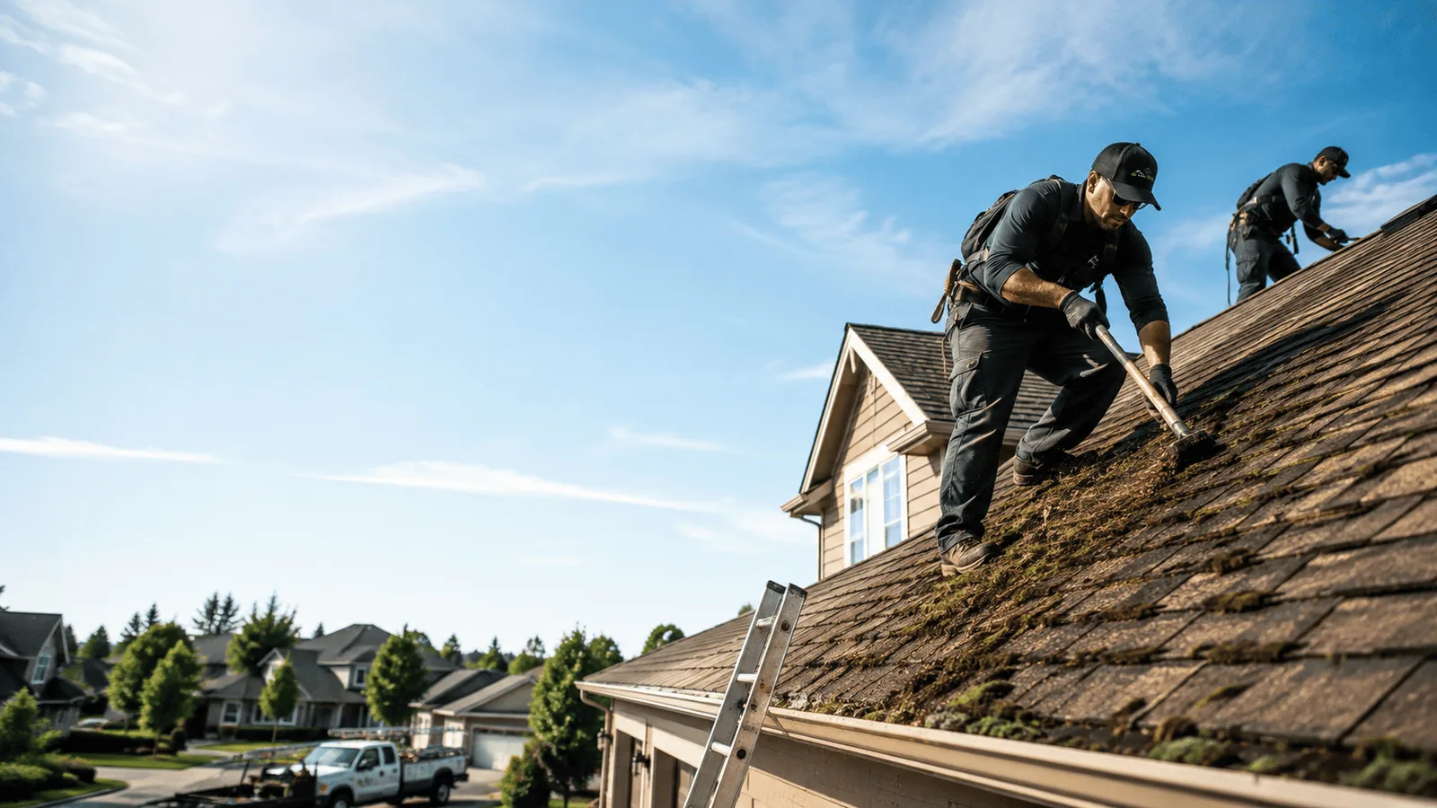 Roof Moss Removal in Jessup, PA near me